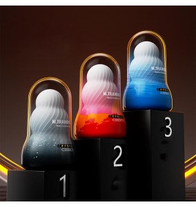 ROSELEX - Rainbow Pocket Eggs Masturbator (Blue)